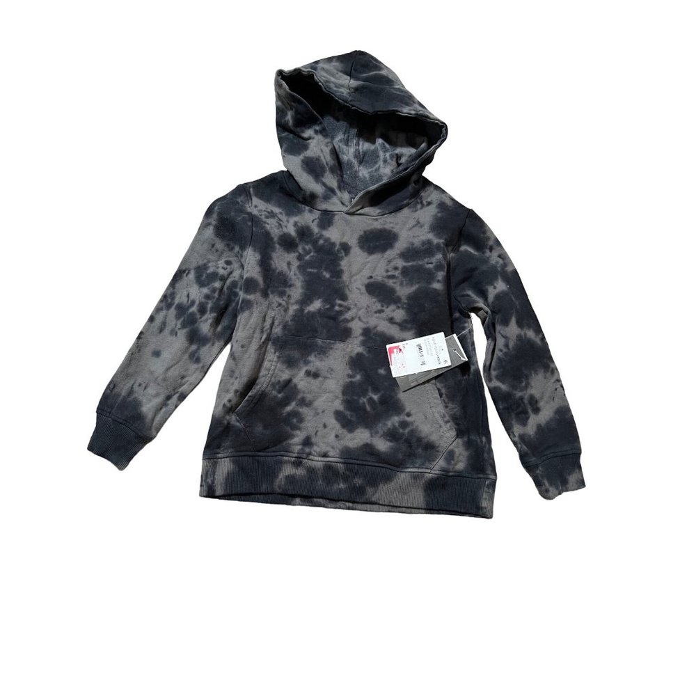 Hollywood Kid's Black Tie Dye Sweatshirt Hoodie 5